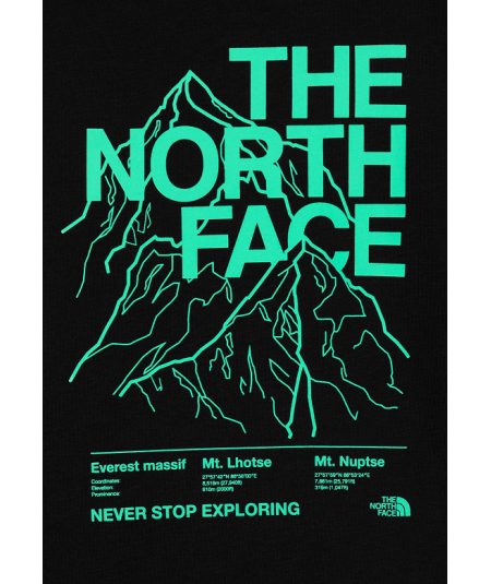 FELPA CON CAPPUCCIO MOUNTAIN LINE DA RAGAZZO - The North Face