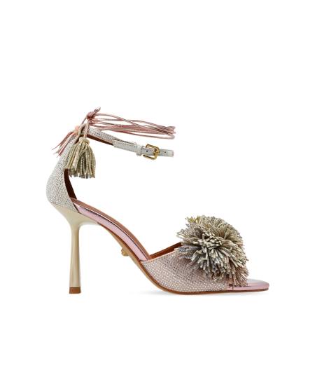 Sandali Pom Pom 70 Ankle Tie - Kurt Geiger London