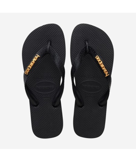 Havaianas Logo Metallic Black