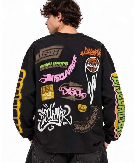 T-Shirt L/S - DISCLAIMER